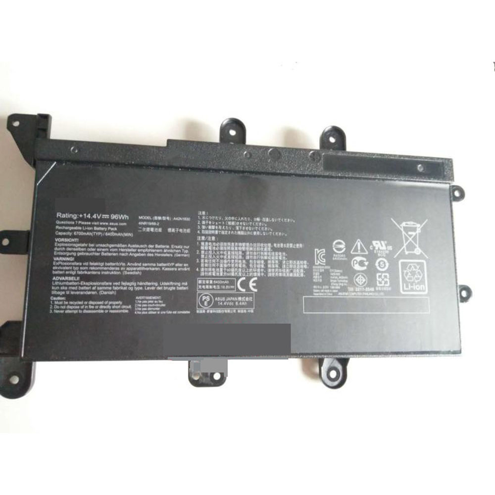 Batería para Asus ROG G703GX EV117T G703GX XS71 PS91k XS98K